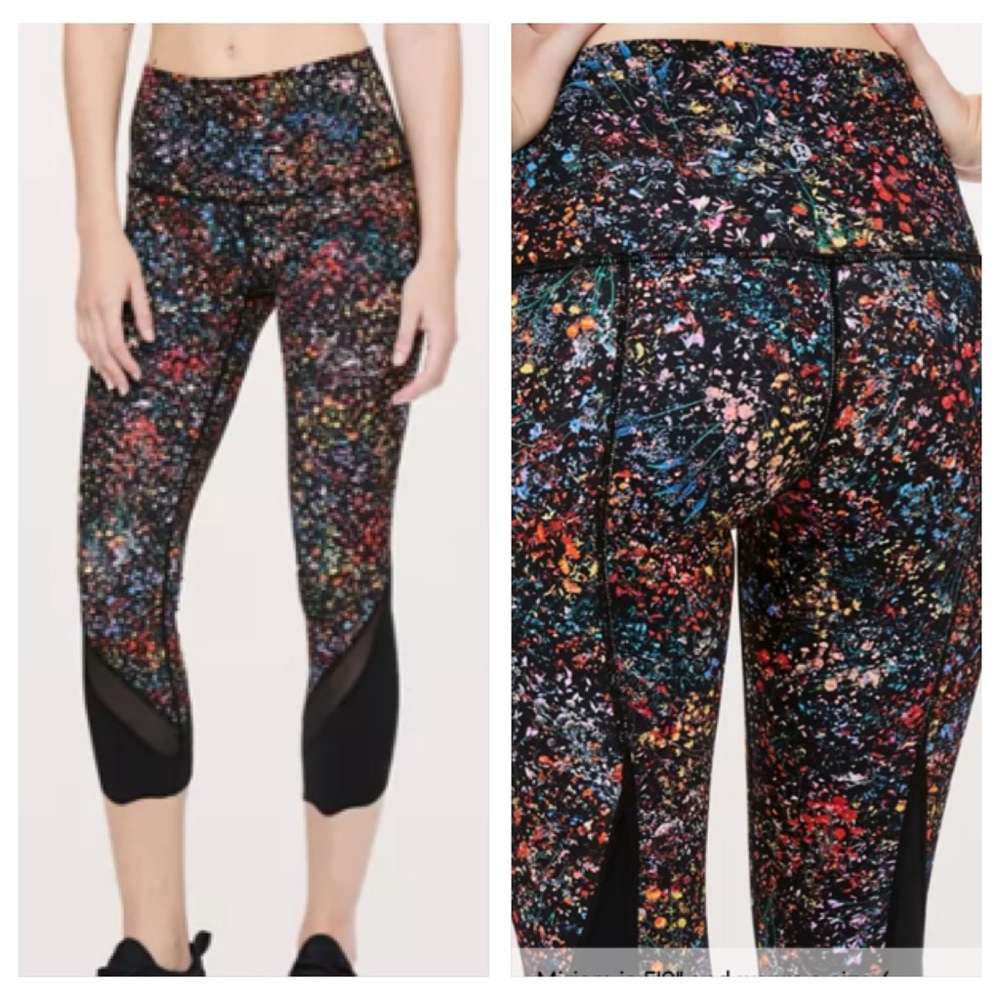 NWOT Lululemon Wunder Under High Rise Special Edition Scallop 24” Leggings